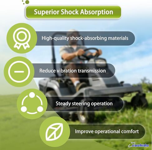 2026 جديد 539102720 مثبط التوجيه متوافق مع Husqvarna BZ BZE EZ MZ RZ IZ IZ ZTH Zero Turn في جرار أو جزازة العشب، عبوتان in Kuwait