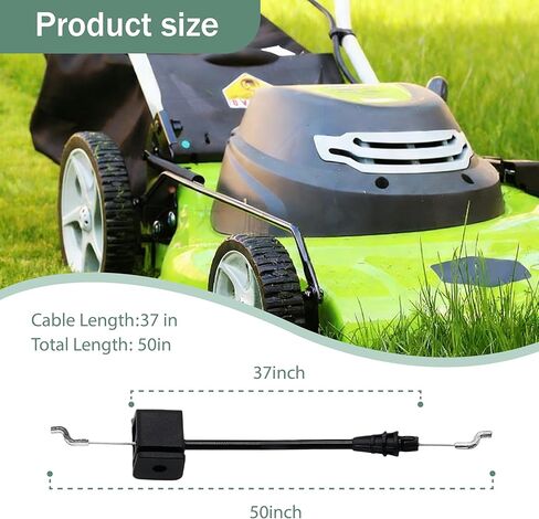 112-8818 Brake Cable for Toro Recycler 22" 20330 20339 10642 20314 20316 20323 20331 20338 20350 20351 Recycler Lawn Mowers, Replaces Lawn-Boy 112-8818 2-Pack in Saudi Arabia