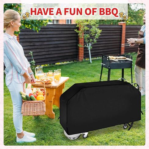 NEXCOVER Griddle Cover for Blackstone 36 Inch Griddle, Water-Proof Heavy Duty Material, Flat Top Grill Cover with Support Pole for Camp Chef 600 and More 4-Burner Griddle in Kuwait
