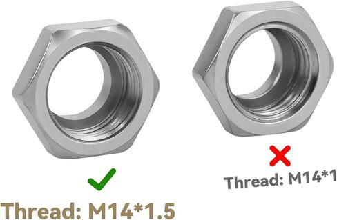 Transmission Cooler Oil Tube Connector Compatible with Subaru Impreza 2.0L 2.5L 2008-2011, Legacy 2.0L 2009, Legacy 2.5L 2005-2010, Outback 2.5L 2005-2009 (Thread M14x1.5) in Saudi Arabia