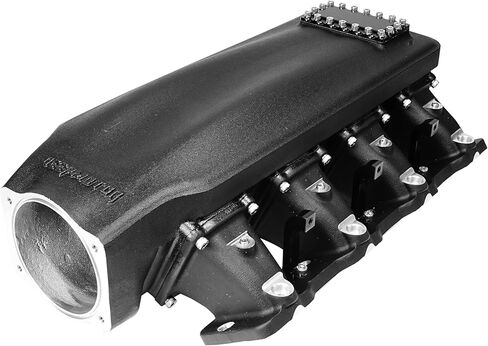 LS3/L92 102 mm Casting Bolted Intake Manifold with fuel rail and Burst Panel Flange (Black) in Saudi Arabia