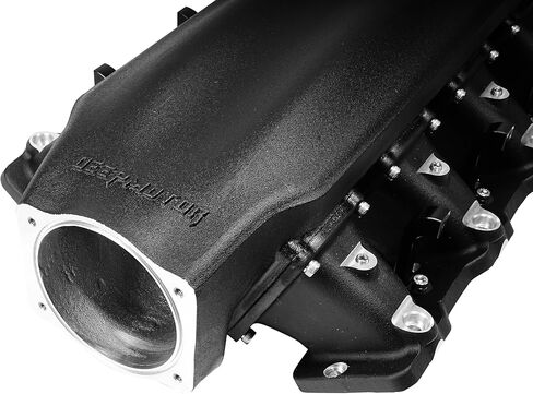 LS3/L92 102 mm Casting Bolted Intake Manifold with fuel rail and Burst Panel Flange (Black) in Saudi Arabia