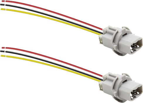 Tail Brake Light Socket Female Wiring Harness Pigtail Assembly 33515-S50-003 Compatible with Honda Accord Civic Fit Acura CL RL TSX 1998-2015 Replaces 33515S50003 645-937 33515-S50003 in Kuwait