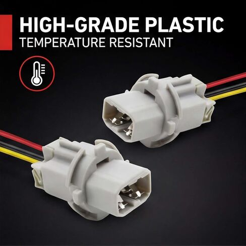 Tail Brake Light Socket Female Wiring Harness Pigtail Assembly 33515-S50-003 Compatible with Honda Accord Civic Fit Acura CL RL TSX 1998-2015 Replaces 33515S50003 645-937 33515-S50003 in Kuwait