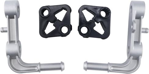 DVPARTS Rear Left & Right Bracket Muffler Support Assembly with 2PCS Hanger Rubber 68395841AA 68275662AB Compatible with 2019-2025 Dodge Ram 1500 3.0L 5.7L 6.2L in Kuwait
