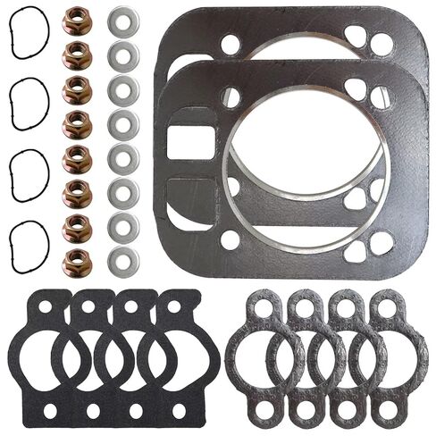 2-Set Head Gasket Kit Fit for Kohler ECH730, ECH740, ECH749, ECV730, ECV740, ECV749 25HP 24 841 04-S in Kuwait