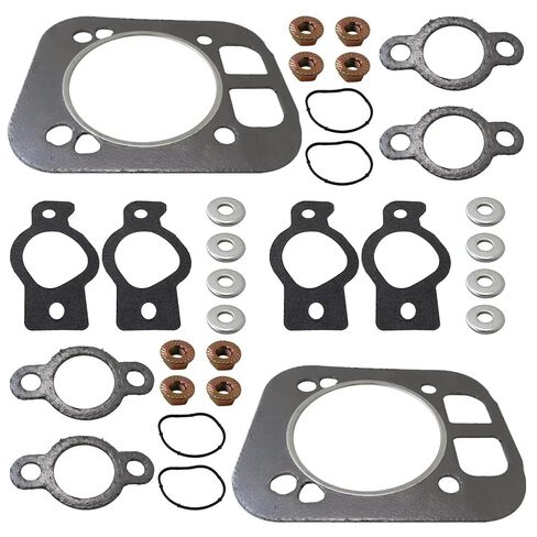 2-Set Head Gasket Kit Fit for Kohler ECH730, ECH740, ECH749, ECV730, ECV740, ECV749 25HP 24 841 04-S in Kuwait