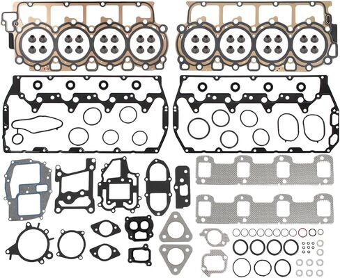 مجموعة حشية الرأس من AUCERAMIC تناسب 6.7L Powerstroke ديزل لفورد F250 F350 Super Duty 2011-2020 F450 F550 Super Duty 2011-2016 استبدال # HS26661PT HS54886 in Kuwait
