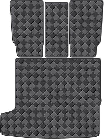 Cargo Mat & Backrest Mats for 2023 2024 2025 2026 BMW X1 Accessories, All Weather Waterproof Rear Cargo Liner Rear Trunk Liner Back Seat Cover Protector in Kuwait