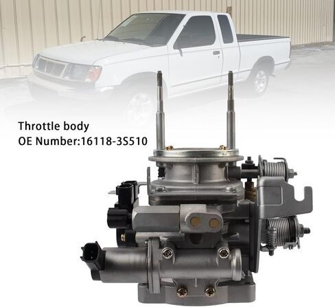 Topteng جسم الخانق 16118-3S510 لنيسان فرونتير 1998-2002 XE SE 4 Cyl 2.4L in Kuwait
