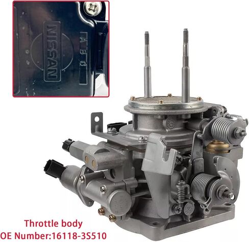 Topteng جسم الخانق 16118-3S510 لنيسان فرونتير 1998-2002 XE SE 4 Cyl 2.4L in Kuwait