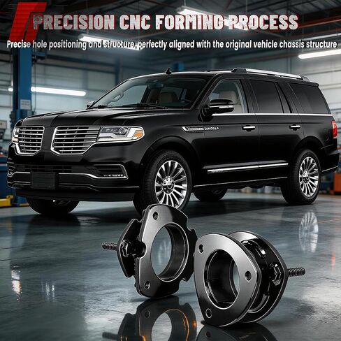 3.5" Front & 2.5" Rear Leveling Lift Kit for 2003-2018 Ford Expedition, Lincoln Navigator 2WD/4WD (Black) in Saudi Arabia