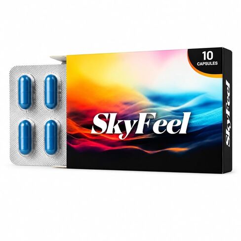 حبات الطاقة SkyFeel مدفوعة ومرضية | مزيج طبيعي ذو قوة إضافية | 10 حبات لؤلؤ in Kuwait