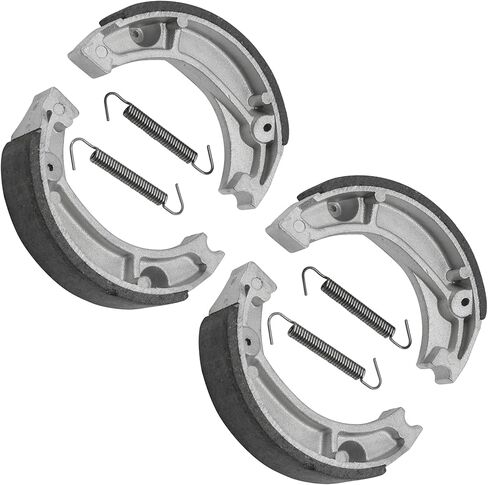 Caltric Front & Rear Brake Shoes Compatible with Honda Xl125 Xl125K2 Xl125R Xl125S 1979-1985 New in Kuwait