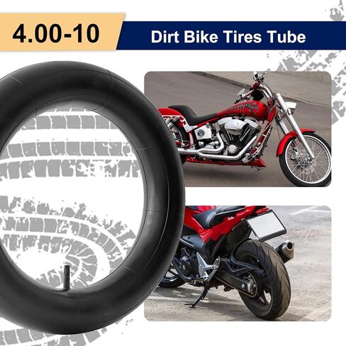 2-PC 4.00-10 أنبوب الإطارات 4.00-10 الأنبوب الداخلي 400-10 أنبوب إطارات الدراجة الترابية استبدال الأنبوب الداخلي in Kuwait
