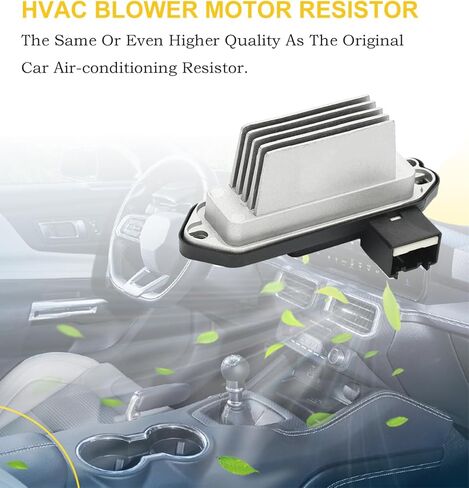 مقاوم محرك منفاخ HVAC متوافق مع Mazda 3,3 Sport 2010,2011,2012,2013 وحدة التحكم في مروحة OEM تحل محل # BBM561B15، RU822،984-588،4P1712، HB180BP4M in Kuwait