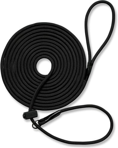 Fenrir Long Line Slip Leash 6m Professional Dog Training Lead to Train Recall, Perfect for Recall, Easy to Use, Spring Loaded Stopper, Light Weight and Durable in Saudi Arabia