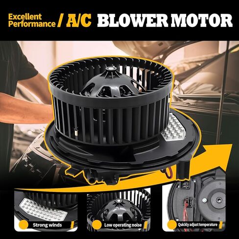 HVAC Heater Blower Motor Fan Assembly Compatible with A3 A3 Quattro Q3 RS3 S3 & Golf Alltrack Golf R Golf SportWagen GTI Replaces#700341 75119 5Q1819021 in Kuwait