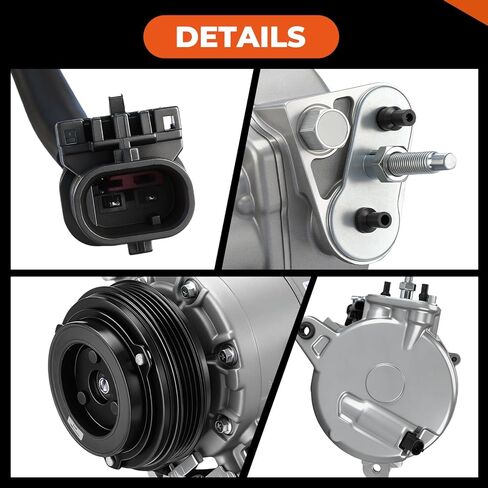 29134C AC Compressor for Car Kit Compatible with Chevrolet Silverado 1500 LD 2014-2019, Chevrolet Cheyenne/Silverado 1500/Suburban/Tahoe 2014-2020,Cadillac Escalade/Escalade ESV 2015-2020 in Saudi Arabia
