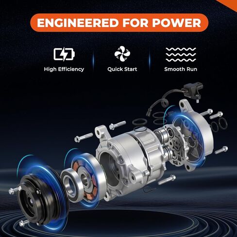 29134C AC Compressor for Car Kit Compatible with Chevrolet Silverado 1500 LD 2014-2019, Chevrolet Cheyenne/Silverado 1500/Suburban/Tahoe 2014-2020,Cadillac Escalade/Escalade ESV 2015-2020 in Saudi Arabia