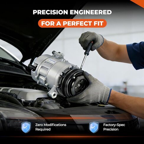 29134C AC Compressor for Car Kit Compatible with Chevrolet Silverado 1500 LD 2014-2019, Chevrolet Cheyenne/Silverado 1500/Suburban/Tahoe 2014-2020,Cadillac Escalade/Escalade ESV 2015-2020 in Saudi Arabia