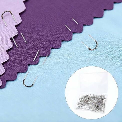 240 Pieces Stainless Steel U Pins for Quilting Sewing Needlecraft Blocking DIY Jewelry Making 0.98x0.3 Inch (Silver) in Saudi Arabia