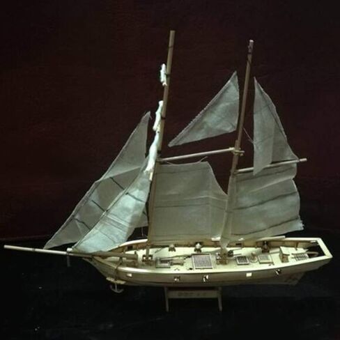 Mingkai Wooden Pirate Ship 3D Puzzle, Large Model Kit, DIY Decor Boat Gifts for Adults & Kids, One Size in Saudi Arabia