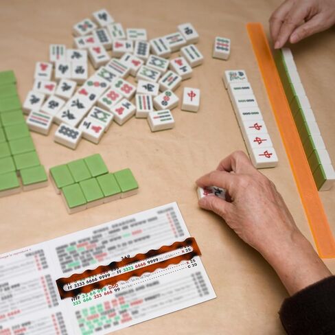 Tortoise Mahjong Line Reader, 4 Pack Mahjong Card Line Finder Applicable for 2026 Mahjong Cards, Accessories for Mahjong Players, 6.26" x 1", Acrylic in Saudi Arabia