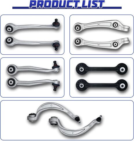 10 PCS Front Upper Lower Control Arms Sway Bar Link Suspension Kit Replacement For 2012-15 Audi A4/A4 Quattro S4 S5, 2013-15 A5/ A5 Quattro RS5, 2012-16 Q5 in Kuwait
