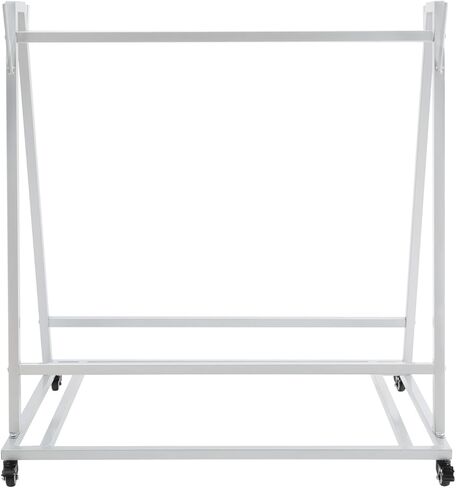 Floor Wash Rack and Mat Transporter with Casters, 40" L X 28" W X 42" H Floor Mats Cart, 100 Lbs Load Capacity Transporter and Wash Cart, Silver in Saudi Arabia