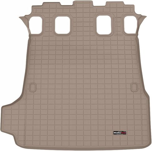 بطانة صندوق السيارة من WeatherTech لسيارة Toyota 4Runner، 4Runner خلف الصف الثاني (401828)، أسود in Kuwait