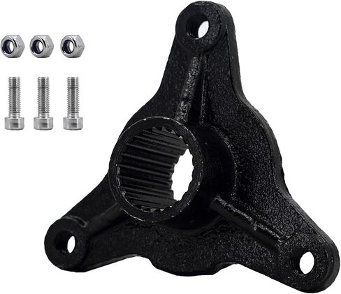 23 Teeth Rear Wheel Axle Hub Replacement for 10cc 125cc Quad, ATV, Buggy, Go kart, Trike, Dirt Bike (Golden) in Saudi Arabia