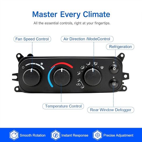 599-212 لوحة سخان تكييف الهواء للتحكم في المناخ متوافقة مع دودج رام 3500 2002 2003 2004 2005 in Kuwait