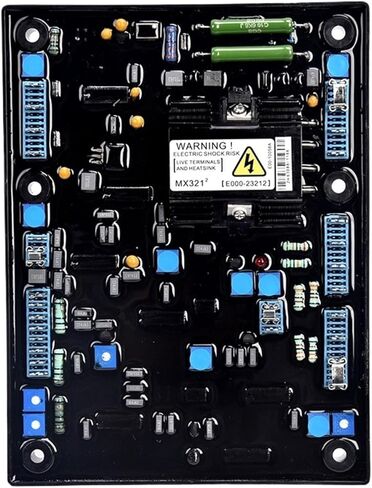 1 قطعة MX321 AVR مولد منظم جهد كهربائي أوتوماتيكي استقرار لوحة التحكم ثلاث مراحل قطع غيار المولد in Kuwait