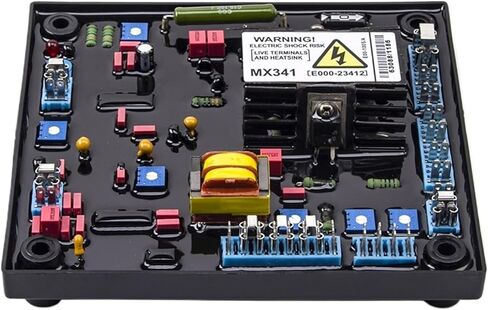 الأحمر MX341 AVR PMG مولد المغناطيس منظم جهد كهربائي أوتوماتيكي مثبت وحدة التحكم مجلس أجزاء المولد in Kuwait