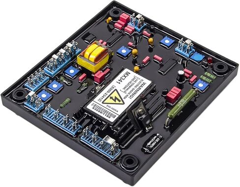 الأحمر MX341 AVR PMG مولد المغناطيس منظم جهد كهربائي أوتوماتيكي مثبت وحدة التحكم مجلس أجزاء المولد in Kuwait