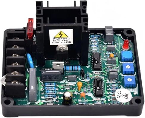 GAVR12A GAVR-12A AVR مولد منظم جهد كهربائي أوتوماتيكي محرك عالمي بدون فرش جزء مثبت وحدة التحكم الكهربائية (Gavr 12a) in Kuwait