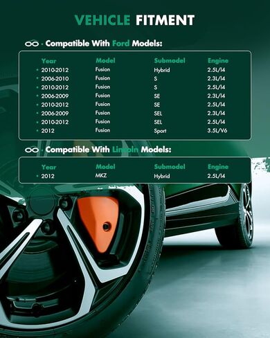 مجموعة عمود محرك المحور الأمامي الأيمن من SCITOO مناسبة لسيارات Ford Fusion وLincoln MKZ وMazda 6 وMercury Milan 2003-2012 66-8154 FWD in Kuwait