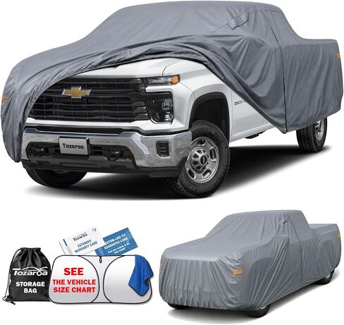Car Cover Waterproof All-Weather,Outdoor Full Exterior Automobiles SUV(Length 182-190 inch) with Windshield Sun Shade Universal Fit Toyota RAV4,CRV,Model Y,Q5,Equinox,Rogue etc in Kuwait