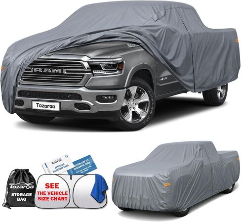 Car Cover Waterproof All-Weather,Outdoor Full Exterior Automobiles SUV(Length 182-190 inch) with Windshield Sun Shade Universal Fit Toyota RAV4,CRV,Model Y,Q5,Equinox,Rogue etc in Kuwait