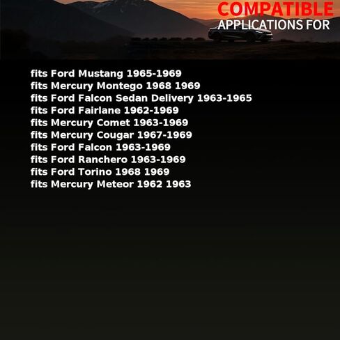تعليق كروي مشترك أمامي علوي يناسب Ford Fairlane 1962 1963 1964 1965 1966 1967 1968 1969 استبدال C2OZ3049C 2 قطعة in Kuwait