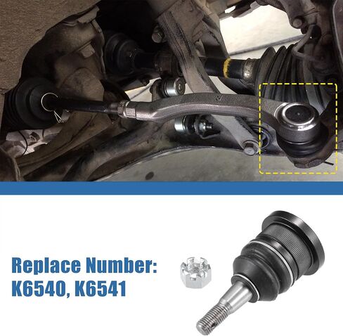 X AUTOHAUX 4pcs Front Upper Lower Ball Joint No.K6540/K6541 for Cadillac Escalade ESV EXT for Chevy Silverado Avalanche Tahoe for GMC Sierra Yukon Suspension Lower Ball Joint Kit in Kuwait