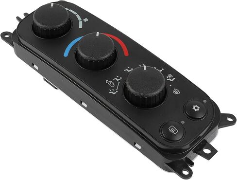 OCPTY AC Heater Climate Control Module Panel Compatible With 2004-2004 for Dodge Dakota 3.7L A/C Heater Control Panel Replace 599-212(with Rear Window Defroster） in Kuwait