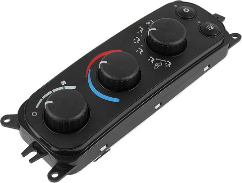 OCPTY AC Heater Climate Control Module Panel Compatible With 2004-2004 for Dodge Dakota 3.7L A/C Heater Control Panel Replace 599-212(with Rear Window Defroster） in Kuwait