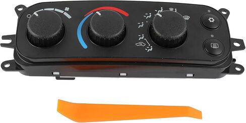 OCPTY AC Heater Climate Control Module Panel Compatible With 2004-2004 for Dodge Dakota 3.7L A/C Heater Control Panel Replace 599-212(with Rear Window Defroster） in Kuwait