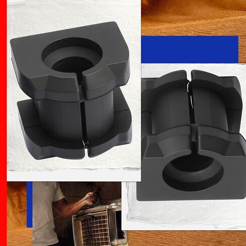 JC Whitney JFBAJCWCA00676 مجموعة من 2 جلبة قضيب Sway (خلفي يسار ويمين) - متوافقة مع Mitsubishi Outlander 05-23، Outlander Sport 11-22&24، Eclipse Cross 18-20&22-23، Lancer 06-17 in Kuwait