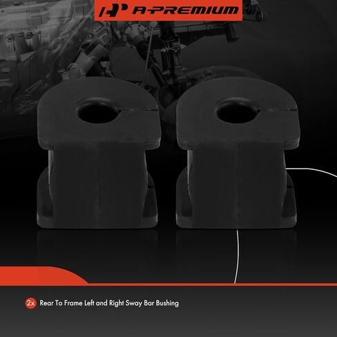 A-Premium 2 × مجموعة جلبة قضيب Sway من الخلف إلى الإطار، متوافقة مع Acura TSX 2009-2014، RL 2005-2008 in Kuwait