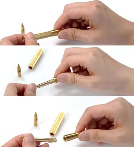 Colorverse Shuttle Nib Holder - Aluminum - Large (Long) in Kuwait