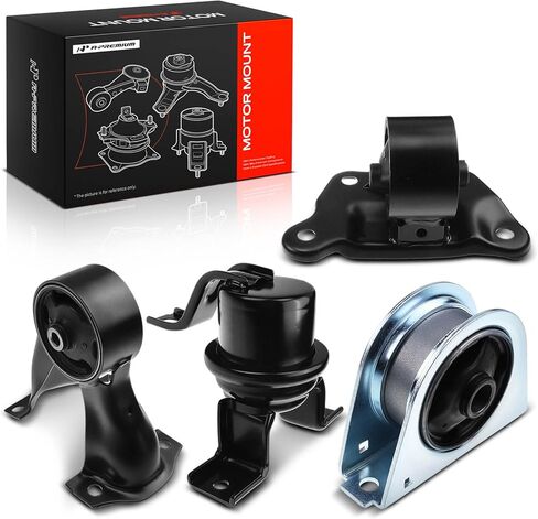 A-Premium 4PCS Engine Motor Mount and Transmission Mount Set Compatible with Mitsubishi Lancer 2002 2003 2004 2005 2006 2007 L4 2.0L, Automatic Transmission in Saudi Arabia