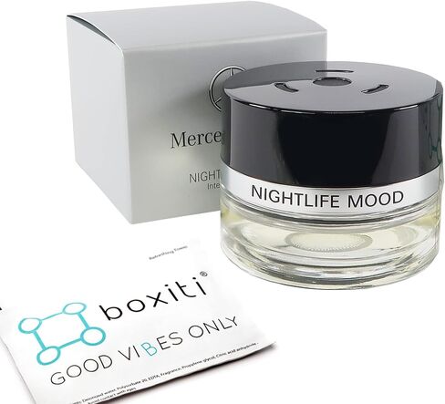 Boxiti Set – Nightlife Mood for Mercedes Benz Air Freshener System, Genuine Perfume for Mercedes, Interior Cabin Fragrance for Mercedes Cars Equipped with Air Balance Package (P21) and Boxiti Wipe in Saudi Arabia